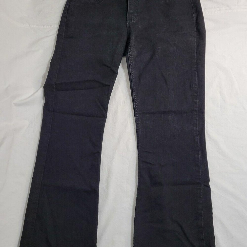 Riders By Lee Classic Fit Bootcut Black Denim Jeans - Women's Petite 12 (12P)